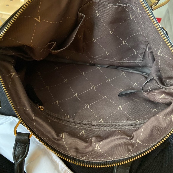 Vince Camuto Black leather satchel - Picture 2 of 8